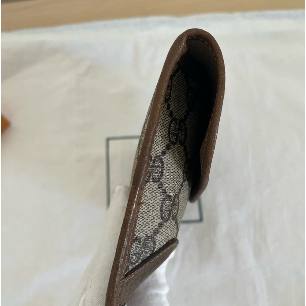 Vintage Gucci GG Supreme Sherry Line Clutch Italy Rare - Picture 11 of 15